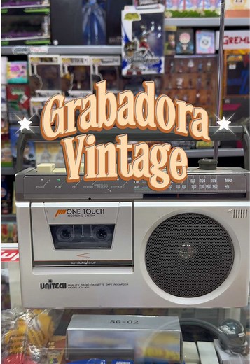 Grabadora Vintage de Cassette en Venta en CDMX | Centro Histórico