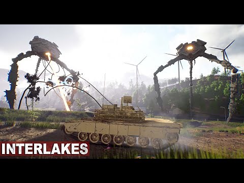 Interlakes - Epic Battle with Tripods - Early Gameplay (War of the Worlds)