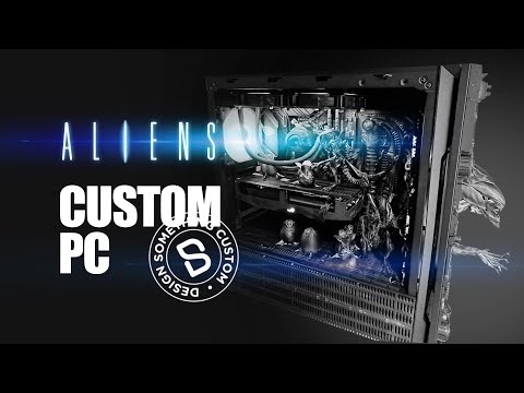 Aliens Custom PC Modding ‪@VlogTehnica‬