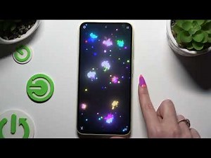 SAMSUNG Galaxy A35 - How to Download and Apply Magic Fluids Live Wallpaper - Customize Your Home Sc