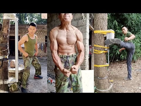 Strong Man Breaking Bricks | Strong Body, Iron First, Kung Fu, Strong Chinese Man