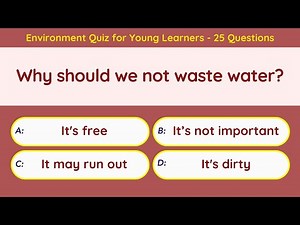 Environment Quiz for Young Learners | Fun and Easy EVS Questions for Kids | Nature & Earth Awareness