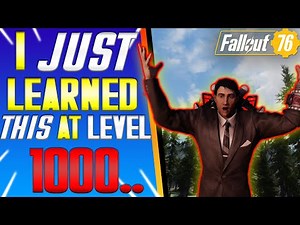 I Cannot Believe I JUST Learned This and it's GAME CHANGING! - Fallout 76 Tips and Tricks