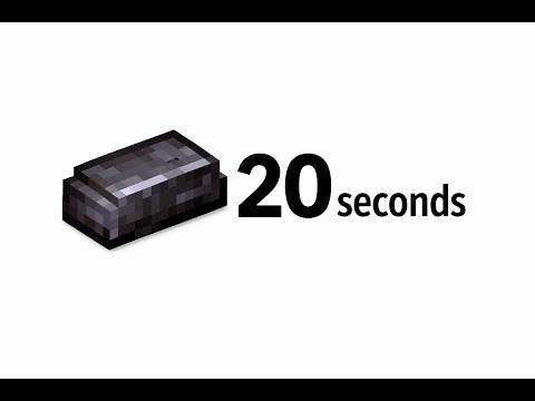 Minecraft Netherite Ingot Speedrun 1.17.1 (WR)