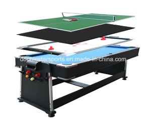 [Hot Item] Multifunction 4in1 Rotating Billiard Pool, Ping Pong, Air Hockey Tables