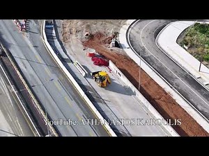 FlyOver Κατεδάφιση γεφυρας Πανοραματος #karoulis #travelalone1967