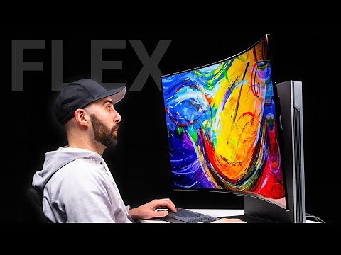 This OLED TV Bends Itself – LG OLED Flex