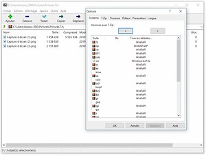Décompression des fichiers 7Zip - autour de 7ZIP - tutoriels