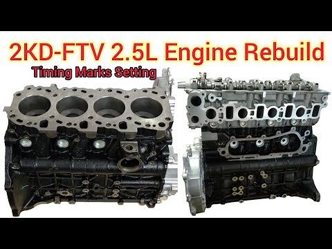 2KD Engine Rebuild Of Toyota Hilux