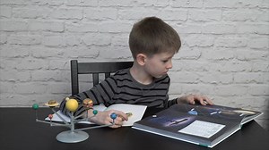 Studying Astronomy - Free Stock Video