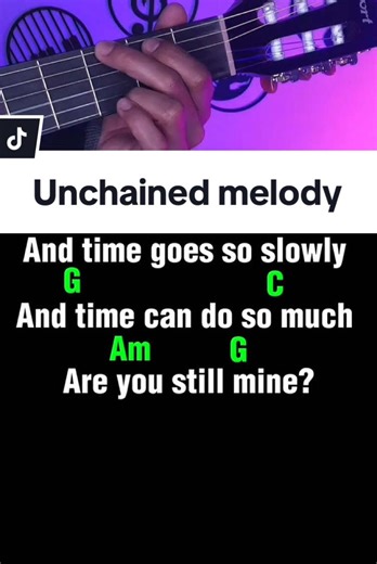 Unchained Melody - Karaoke Version for Guitar