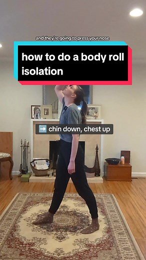 Isolations can be tough, so this is a full step by step breakdown how to do a body roll. it will help your coordination and smooth out your dancing #dancetechnique #jazzdance #lyricaldance #danceclass #dancetutorial