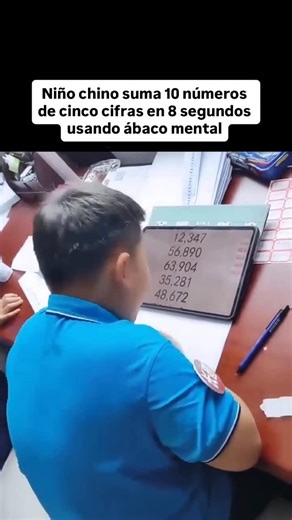 La Ciencia Dice on Instagram: "El ábaco mental es una técnica de entrenamiento cognitivo en la que los niños aprenden a visualizar un ábaco en su mente y a manipularlo como si estuviera frente a ellos. Cada número activa un movimiento mental preciso, y la suma ocurre a la misma velocidad que el pensamiento. Por eso el cálculo no pasa solo por la lógica matemática: involucra memoria visual, atención sostenida y coordinación mental. Estudios con neuroimagen muestran que, al usar esta técnica, se a