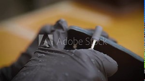 The process of making a leather wallet