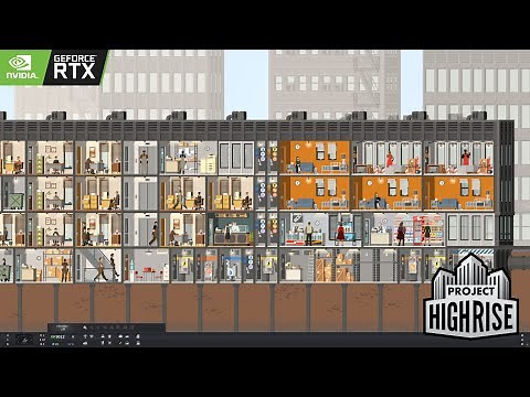 【Project Highrise - 摩天大樓建築師】新手教學以及體驗開發大樓的滋味~~ - 4K PC