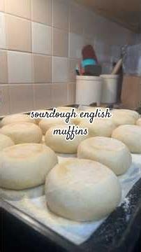 Sourdough English Muffins