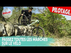 PILOTAGE : passer toutes les marches en descente sur votre VTT. Fini les OTB !!