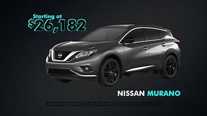 New Nissan Murano Starting at $26,182. Call or Stop by Bondy's Nissan Today! | Bondy's Nissan