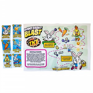 TNT Fireworks, Bunny Basket Blast, 3 Pack