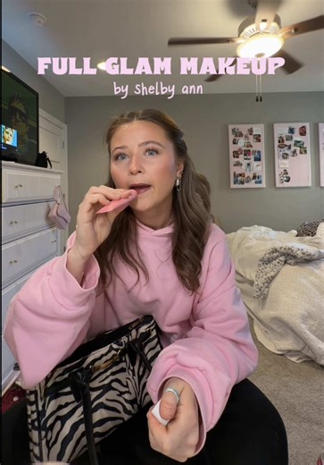 Full Glam Makeup Tutorial by Shelby Ann