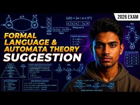 Formal Language & Automata Theory Suggestion 2026 | Important Questions | MAKAUT CSE/IT 4th Semester