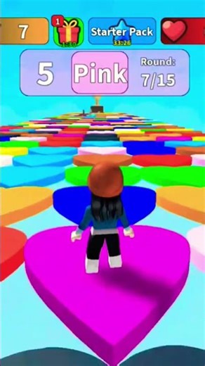 Color Block Run | Roblox Gameplay | #roblox #game #fun #colorblockrungameplay