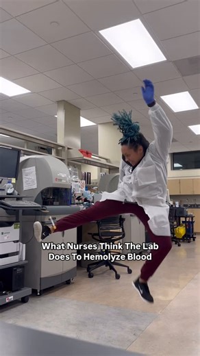 Marilyn | CLS MLS(ASCP) | HAPPY LAB WEEK 2025🧪🔬🥳 I forgot the Hemolyzer 3000 🥴💀😂 Inspired by @nilrayma on TikTok for this one! 🗣️ The tube was expired, no person... | Instagram