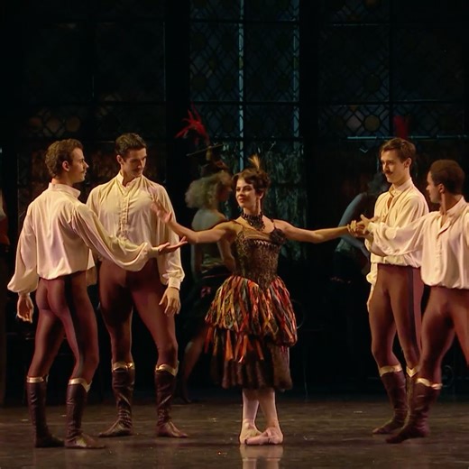 Where the night turns reckless 🔥 In the tavern scene of Mayerling, Mitzi and the Four Hungarian Officers collide in a surge of drink, desire and defiance. What begins in laughter hardens into something darker, as pleasure and power blur beneath the weight of empire. 🎥 Mayara Magri, Marcelino Sambé, Reece Clarke, Tomas Mock, Calvin Richardson and Steven McRae | Royal Ballet And Opera