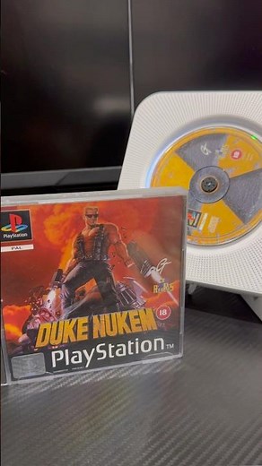 Duke Nukem on CD-Player! #dukenukem #psx #ps1 #playstation #music #soundtrack #shorts