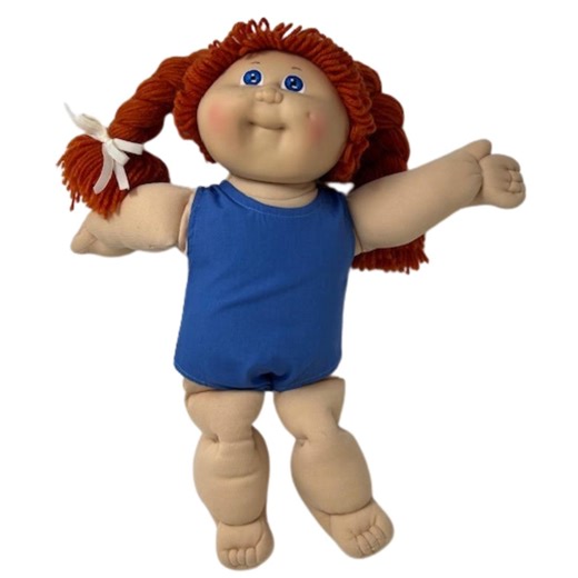 One Piece Doll Swimsuit With Shell Cover up for Cabbage Patch Kids | 15–16 Inch Baby Doll Bathing Suit - Etsy