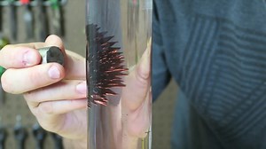 Ferrofluid Lava Lamp Looks Like a Captured Venom Symbiote