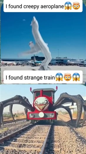 I found strange train on earth😱🤯🤯#horror #memes #funny #strangefamous #trending #viral