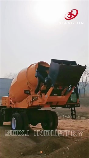 Mini Self-Loading Cement Concrete Mixing Machine for Mining Chinese Factory's Small Concrete Mixer