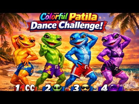 “Colorful Patila Dance Challenge – Who Has the Best Moves?”