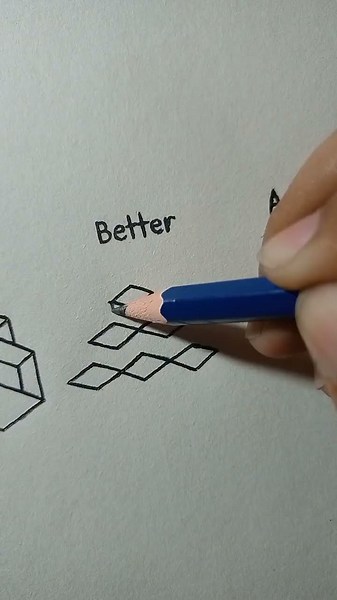 How to draw a box basic to artist #shorts #fyp #art #drawing #tutorial