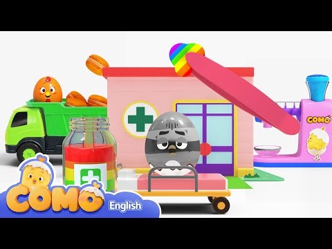 Como | Hospital + More Episodes 11min | Learn colors and words | Como Kids TV