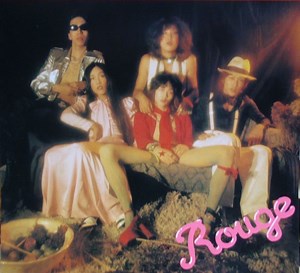 The snarling glam punk of obscure Japanese band, Rouge