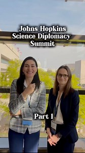 Our Embassy was proud to partner with Johns Hopkins University on this year’s Science Diplomacy Summit! 🧬🔬Our Science Diplomacy Expert, Dr. Katarzyna Granat, alongside EURAXESS North America’s Dr. Derya Büyüktanir, had the pleasure of moderating a panel promoting the Marie Skłodowska-Curie Actions with Dr. Faria Khan, Postdoctoral Fellow at Harvard University, and Dr. Krystyna Wieszczek, MSCA Postdoctoral Fellow at Columbia University. Stay tuned for part 2! 👀 | Embassy of the Republic of Pol