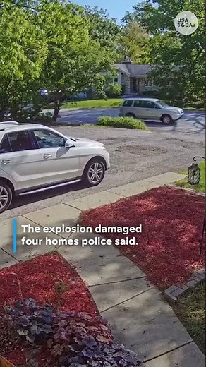 Watch the moment a truck explodes from a leaking propane tank in Illinois neighborhood