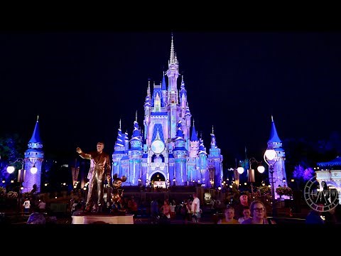 Magic Kingdom 2022 Night Walking Tour in 4K | Walt Disney World Orlando Florida July 2022
