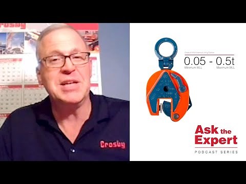 Crosby IP lifting clamps: WLL