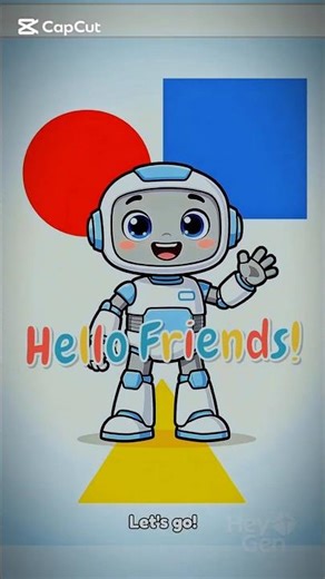 Robo’s Color & Shape Song 🎨 | Learn Colors & Shapes for Kids | Fun Nursery Rhymes