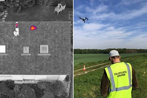Isolation : une entreprise réalise (gratuitement) un diagnostic de performance énergétique avec des drones