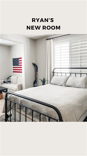 🛏️ Room Swap: Day 2!! 🛏️ Today we turned what used to be Leah’s room into Ryan’s room. Since this is the biggest room of the house, it’s only fair that the oldest child living here gets it, right?? Today’s project was a whole lot less intense than yesterday’s, and we made all the changes for just $50! 🙌🏻 Ryan is thrilled with how it turned out, and he is loving all this extra space! 🥰 ⭐️ What do you think? | Somewhat Simple