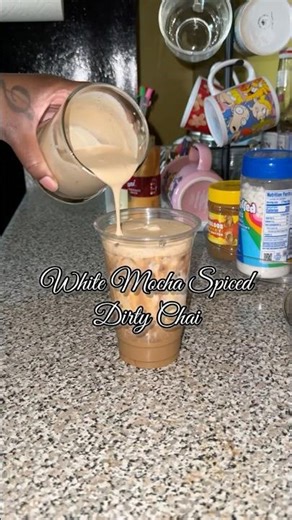 White Mocha Spiced Dirty Chai