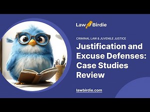 Justification and Excuse Defenses: Case Studies Review - Essay Example