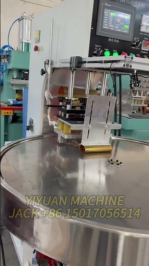 Rotary tpu badge/patches/emblem high frequency machine for heat transfer logo,rf welding machine