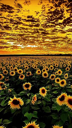 Stunning Sunsets and Beautiful Sunflowers