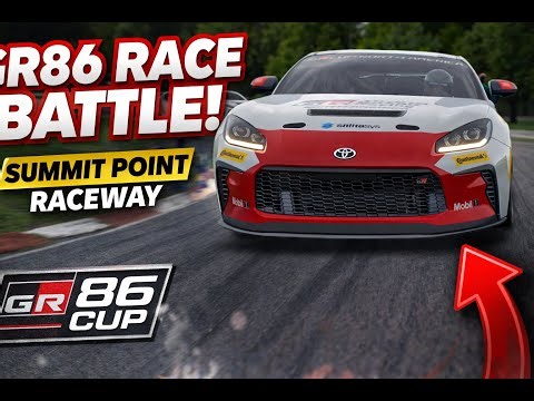 GR86 Summit Point raceway - back of the grid