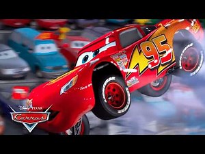 Os Momentos Mais Velozes do Relâmpago McQueen | Pixar Carros